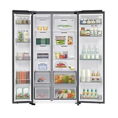 Samsung RS70F65QETEO hűtő side by side