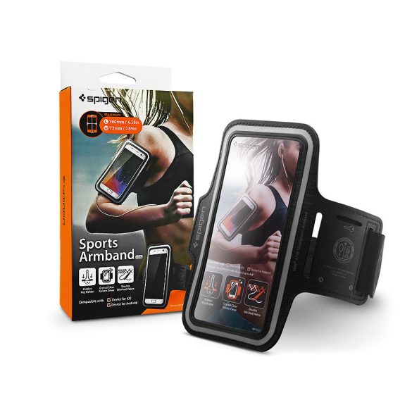 Spigen univerzális kartok sportoláshoz, max. 6,9nquot, méretű készülékekhez - Spigen A700 Sports Armband - fekete