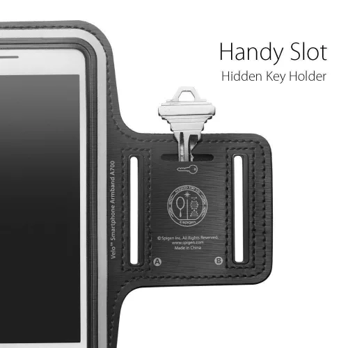 Spigen univerzális kartok sportoláshoz, max. 6,9nquot, méretű készülékekhez - Spigen A700 Sports Armband - fekete