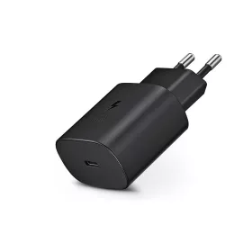   Samsung gyári USB hálózati töltő adapter Type-C bemenettel - 25W - EP-TA800EBE PD.3.0 Super Fast Charging - fekete (ECO csomagolás)