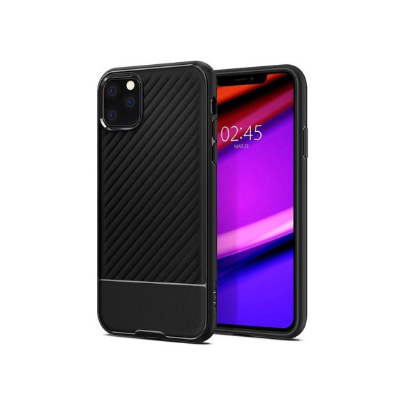 Apple iPhone 11 Pro Max ütésálló hátlap - Spigen Core Armor - fekete