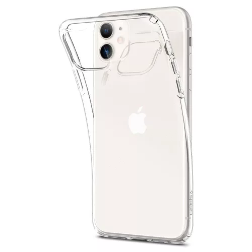 Apple iPhone 11 ütésálló hátlap - Spigen Liquid Crystal - átlátszó