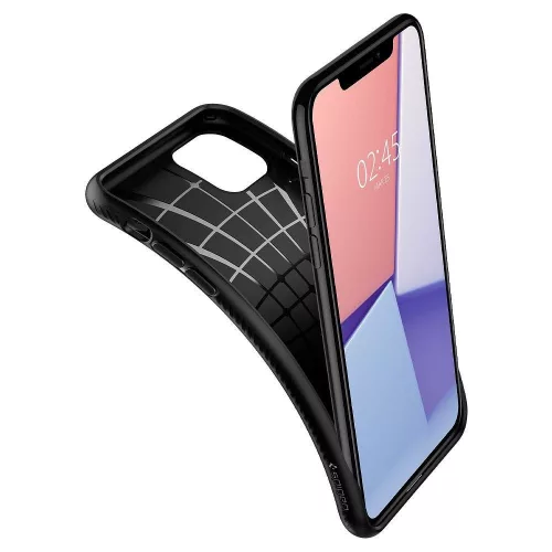 Apple iPhone 11 Pro ütésálló hátlap - Spigen Liquid Air - fekete