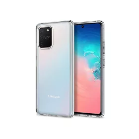   Samsung G770F Galaxy S10 Lite ütésálló hátlap - Spigen Liquid Crystal - átlátszó