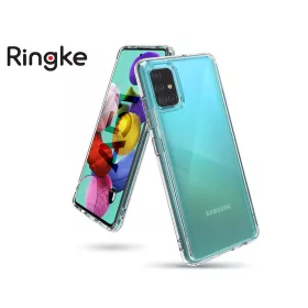   Samsung A515F Galaxy A51 ütésálló hátlap - Ringke Fusion - átlátszó