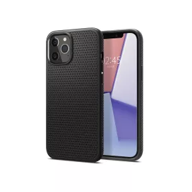   Apple iPhone 12 Pro Max ütésálló hátlap - Spigen Liquid Air - fekete