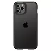 Apple iPhone 12 Pro Max ütésálló hátlap - Spigen Ultra Hybrid - fekete/átlátszó