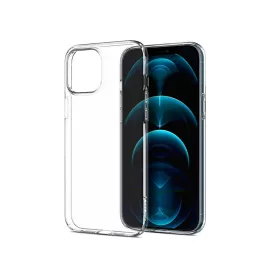   Apple iPhone 12/12 Pro ütésálló hátlap - Spigen Liquid Crystal - átlátszó