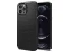Apple iPhone 12/12 Pro ütésálló hátlap - Spigen Liquid Air - fekete