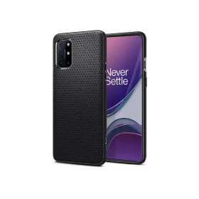   OnePlus 8T/9R ütésálló hátlap - Spigen Liquid Air - fekete