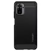 Xiaomi Redmi Note 10/Note 10S ütésálló hátlap - Spigen Rugged Armor - fekete