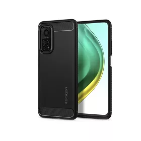   Xiaomi Mi 10T/Mi 10T Pro ütésálló hátlap - Spigen Rugged Armor - fekete