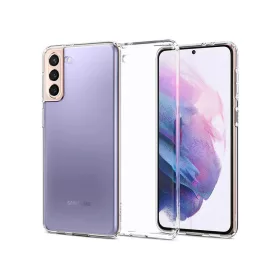   Samsung G996F Galaxy S21+ ütésálló hátlap - Spigen Liquid Crystal - átlátszó