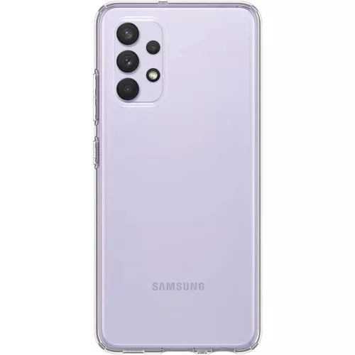 Samsung A325F Galaxy A32 LTE ütésálló hátlap - Spigen Liquid Crystal - átlátszó