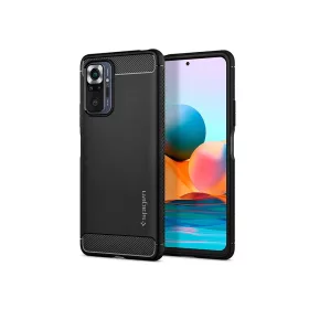   Xiaomi Redmi Note 10 Pro ütésálló hátlap - Spigen Rugged Armor - fekete