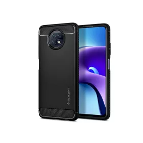   Xiaomi Redmi Note 9T 5G ütésálló hátlap - Spigen Rugged Armor - fekete