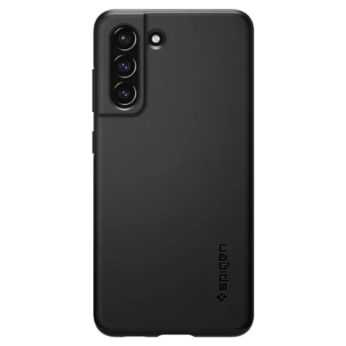 Samsung G990B Galaxy S21 FE 5G ütésálló hátlap - Spigen Thin Fit - fekete