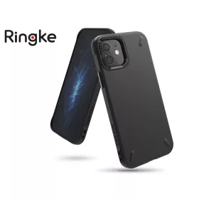   Apple iPhone 12 Mini ütésálló hátlap - Ringke Onyx - fekete