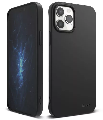 Apple iPhone 12/12 Pro hátlap - Ringke Air S - fekete