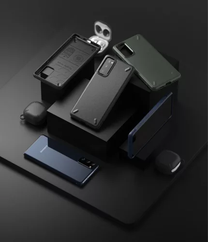 Samsung G780F Galaxy S20 FE/S20 FE 5G ütésálló hátlap - Ringke Onyx - fekete