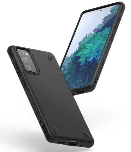 Samsung G780F Galaxy S20 FE/S20 FE 5G ütésálló hátlap - Ringke Onyx - fekete