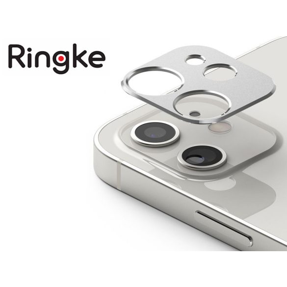 Ringke Camera Sytling hátsó kameravédő borító - Apple iPhone 12 Mini - ezüst