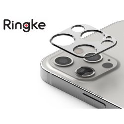   Ringke Camera Sytling hátsó kameravédő borító - Apple iPhone 12 Pro Max - ezüst