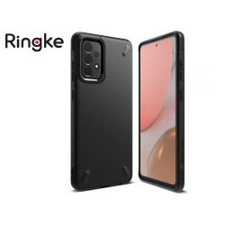   Samsung A725F Galaxy A72 4G/A726B Galaxy A72 5G ütésálló hátlap - Ringke Onyx - fekete