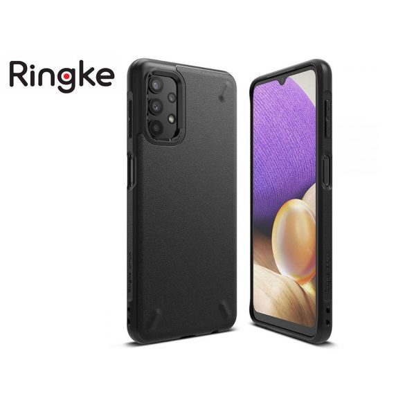 Samsung A326B Galaxy A32 5G ütésálló hátlap - Ringke Onyx - fekete