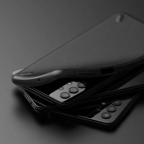 Samsung A326B Galaxy A32 5G ütésálló hátlap - Ringke Onyx - fekete