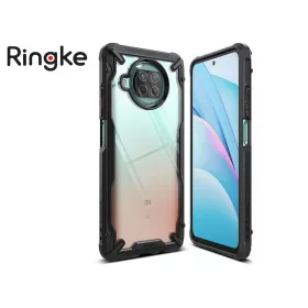   Xiaomi Mi 10T Lite 5G ütésálló hátlap - Ringke Fusion X - fekete