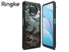 Xiaomi Mi 10T Lite 5G ütésálló hátlap - Ringke Fusion X - terepszínű fekete