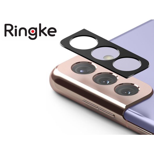 Ringke Camera Sytling hátsó kameravédő borító - Samsung G996F Galaxy S21+ - fekete