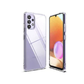  Samsung A325F Galaxy A32 LTE ütésálló hátlap - Ringke Fusion - átlátszó
