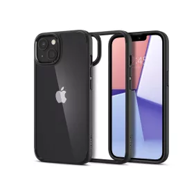   Apple iPhone 13 Mini ütésálló hátlap - Spigen Ultra Hybrid - fekete/átlátszó