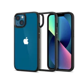   Apple iPhone 13 ütésálló hátlap - Spigen Ultra Hybrid - fekete/átlátszó
