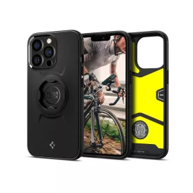   Apple iPhone 13 Pro Max ütésálló hátlap Gearlock MF100/MS100 kerékpárra         szerelhető telefontartó / rögzítő rendszerhez - Spigen Gearlock GCF141 - fekete