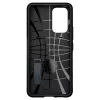 Samsung A536U Galaxy A53 5G ütésálló hátlap - Spigen Slim Armor - fekete/metál