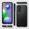 Samsung A536U Galaxy A53 5G ütésálló hátlap - Spigen Thin Fit - fekete