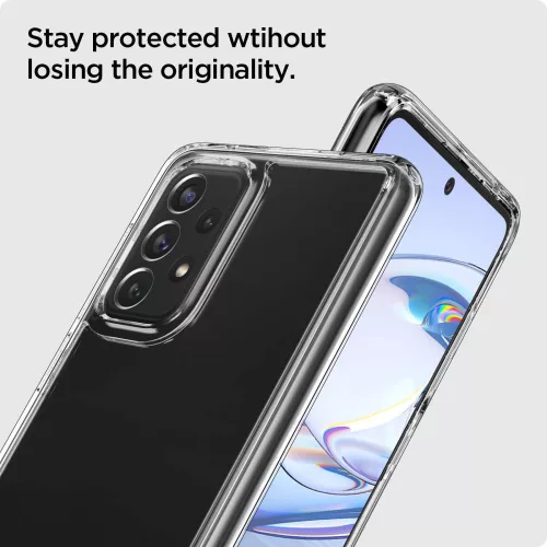 Samsung A536U Galaxy A53 5G ütésálló hátlap - Spigen Ultra Hybrid - átlátszó