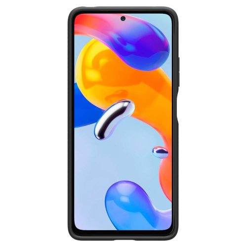Xiaomi Redmi Note 11 Pro/Redmi Note 11 Pro 5G ütésálló hátlap - Spigen Liquid   Air - fekete