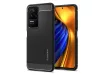 Xiaomi Poco F4 ütésálló hátlap - Spigen Rugged Armor - fekete