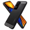 Xiaomi Poco F4 ütésálló hátlap - Spigen Rugged Armor - fekete