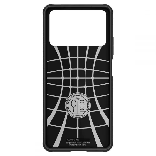 Xiaomi Poco X4 Pro 5G ütésálló hátlap - Spigen Rugged Armor - fekete