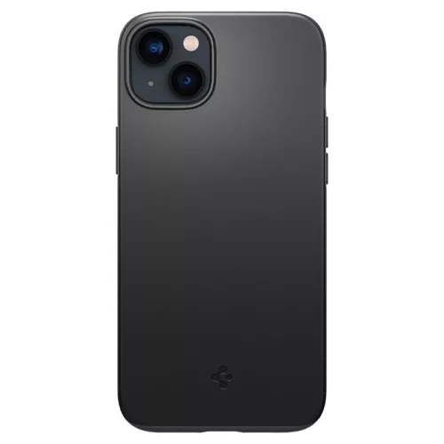 Apple iPhone 14 ütésálló hátlap - Spigen Thin Fit - fekete