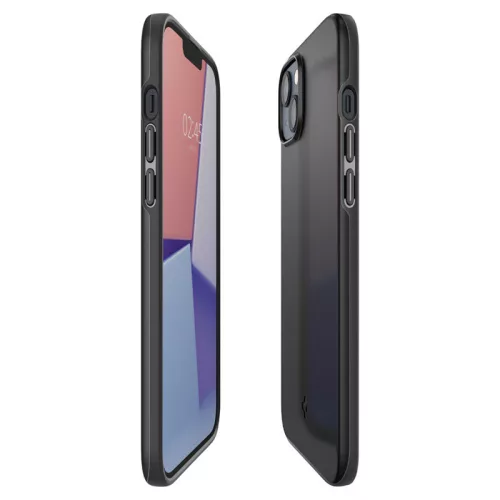 Apple iPhone 14 ütésálló hátlap - Spigen Thin Fit - fekete