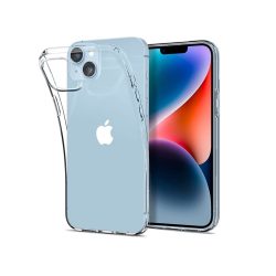   Apple iPhone 14 ütésálló hátlap - Spigen Liquid Crystal - átlátszó