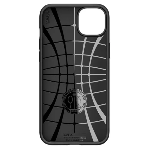 Apple iPhone 14 ütésálló hátlap - Spigen Liquid Air - fekete