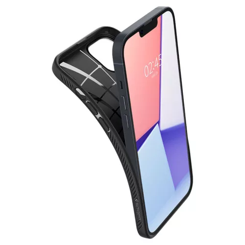 Apple iPhone 14 ütésálló hátlap - Spigen Liquid Air - fekete