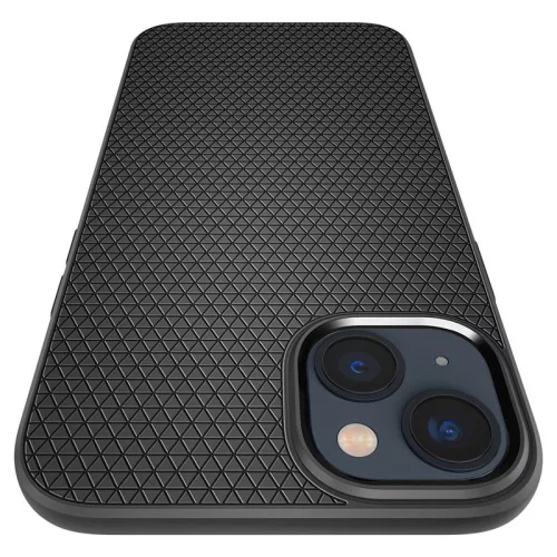 Apple iPhone 14 ütésálló hátlap - Spigen Liquid Air - fekete